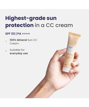  G n rique VK Sun Cc Cream (Joy) SPF 50 Pa++++ 100% Mineral UV Filter Cc Cream with Sun Protection 30Gm - Light Dewy All Lot de 2. - Buy Online on GoSupps.com