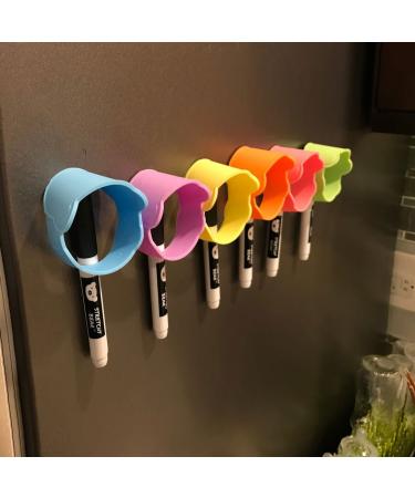Stretchy Bear Reusable Baby Bottle Labels 6 Pcs (Blue) - Perfect for Daycare | 9 Color Options - Buy Online on GoSupps.com