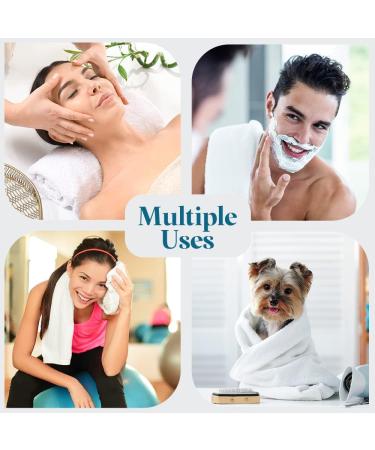 JMR 12 Pack Cotton Bath Towels 20x40-Hotel Multi-Purpose Towels for Commercial and Home Use-Soft  Lightweight  Absorbent  and Quick Drying Bath Towels for Pool  Gym  or Spa (White 20x40-12 Pcs) 20X40 White-12 Pcs -12s - Buy Online on GoSupps.com