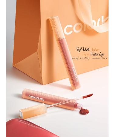 COLORKEY Soft Matte Water Lip Tint - Long-Lasting Moisturized Waterproof Liquid Lipstick in P333 Milk Pink | International Shipping Available - Buy Online on GoSupps.com
