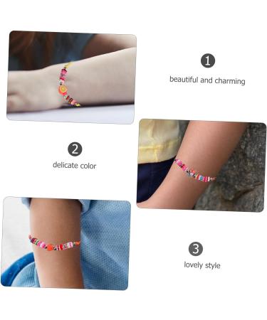 SAFIGLE 12pcs Dragon Fruit Bracelet Boho Decor Bracelets Women Wrist Jewelry Beads Bracelet Cute Bracelet Women Bracelet Summer Jewelry Wrist Decor Summer To Weave Polymer Clay - Buy Online on GoSupps.com