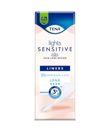 TENA Lights Long Liner 20 Pads 20 Count (Pack of 1)