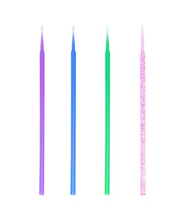 400 Micro Applicator Brushes for Eyelash Extensions & Makeup | Ultra-Fine Disposable Microbrushes for Dental & Oral Care - Buy Online on GoSupps.com