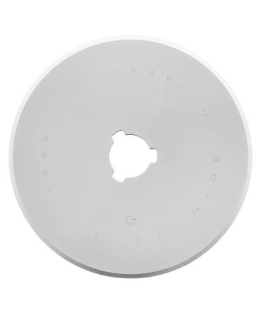 OLFA 60mm Rotary Cutter Replacement Blades, 5 Blades (RB60-5) - Tungsten Steel Circular Rotary Fabric Cutter Blade for Crafts, Sewing, Quilting, Fits Most 60mm Rotary Cutters,Gray - Buy Online on GoSupps.com