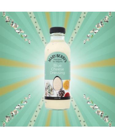 Mary Berry's Salad Dressing Pick N Mix - Choose From 4 Flavours | Classic-Dressing Caesar Salad-Dressing Mango Lime & Chilli Blue Cheese - Pack of 2 X 235ml - Buy Online on GoSupps.com