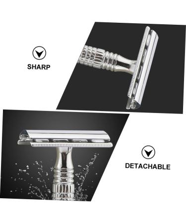 Doitool Bald Head Razor for Men - Double-Sided Metal Beard & Face Razor | Sorthager - Precision Grooming Tool for Smooth Shave - Buy Online on GoSupps.com