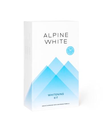 Alpine White White Whitening Kit - Professional tooth bleaching for home I Whitening LED with Blue Light Technology and Whitening Gel for visibly white teeth in just 3 days I only 15 minutes a day