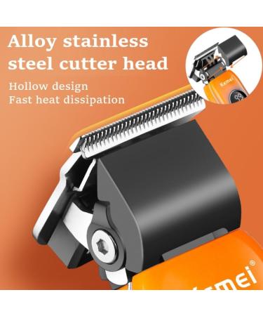 Professional Waterproof Rechargeable Hair Clippers for Men - KM-1837 Electric Hair Trimmer - Buy Online on GoSupps.com