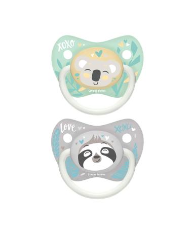 Buy Anatomical Silicone Pacifier - Exotic Animals by Canpol Babies (0-6 Months) | International Shipping Available - Buy Online on GoSupps.com