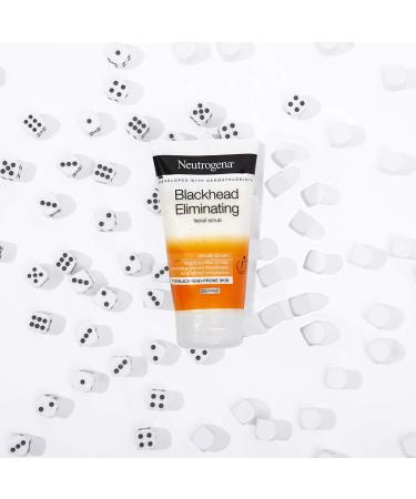 Neutrogena Blackhead Eliminating Facial Scrub 150ml - Deep Cleansing Formula - Buy Online on GoSupps.com