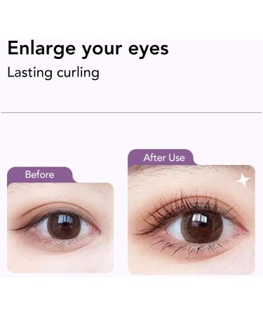 360 Degrees Push Heated Eyelash Curler with 3 Temperature Gears Long Lasting Curling Portable Size Brush Included for Beautiful Curled Lashes (Sonewept5zc8s6r-12) - Buy Online on GoSupps.com