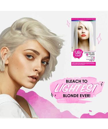 Punky Colour Lightning Fast 40 Vol Bleach Kit - Professional Hair Lightening Solution - Buy Online on GoSupps.com