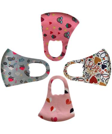 9 Packs Kids Protect_Cover_Mask Reusable Washable Ice Silk Boys Girls Mouth Protection Nolvety Adjustable Earloops Outdoors Sports Anti-dust Household Cleaning Cycling Camp - Buy Online on GoSupps.com