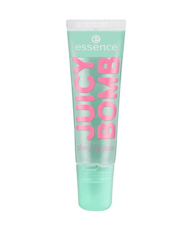 Essence Juicy Bomb Shiny LipGloss No. 10 green shiny radiant fresh translucent vegan without perfume without alcohol without preservatives 1 Pack (10ml) 10 Sweet Mint 10 ml (1 Pack)