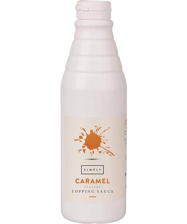 Simply Caramel Dairy-Free Topping Sauce - 1 kg Pack - Ideal for Ice Cream, Waffles, Pancakes, Coffee & Milkshakes - Buy Online on GoSupps.com