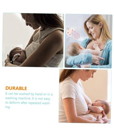 Buy Ifundom 5 Sets Washable Breast Pads | Anti-Galactorrhea & Spill Prevention - Reusable Breastfeeding Cushions for Moms - Buy Online on GoSupps.com
