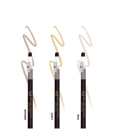 Eyebrow Highlight Pencil - Conceal Blemishes & Dark Circles | Waterproof & Chemical-Free | Mela Beauty Studio Professional Makeup (Light - Buy Online on GoSupps.com