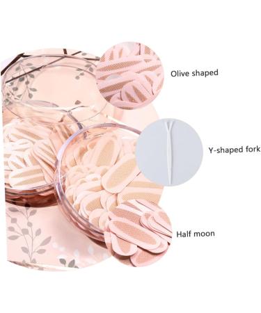 Beavorty 2pcs Patch Natural Large Eyes Double Mesh Sticker Decals Lace Seamless Female Styles Eyelid 6x6cm As Shown - Buy Online on GoSupps.com