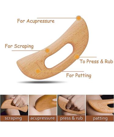 Ingjia Large Gua Sha Massager - Full Body Cellulite & Lymphatic Drainage Device for Muscle Relaxation Pain Relief & Fatigue Removal - Buy Online on GoSupps.com