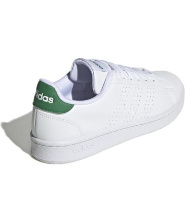 Buy adidas Men's Advantage Tennis Shoes - 43 1/3 EU - Ftwr White & Green | International Shipping Available - Buy Online on GoSupps.com