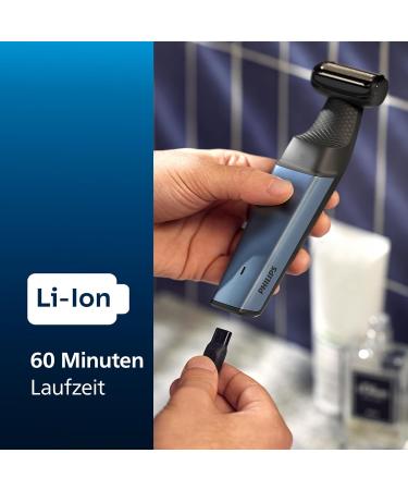 Philips Bodygroom Series 3000 BG3027/03 - Waterproof Trimmer for Intimate & Body Care 60 Min Duration Smooth Shave New Version - Buy Online on GoSupps.com