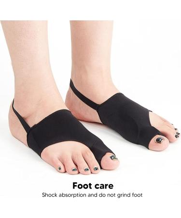 Pinky Toe Bunionette Sleeves - Reduce Pressure & Corrector for Feet Relief - Elastic Strap Toe Protector - Black 1 Pair - Buy Online on GoSupps.com