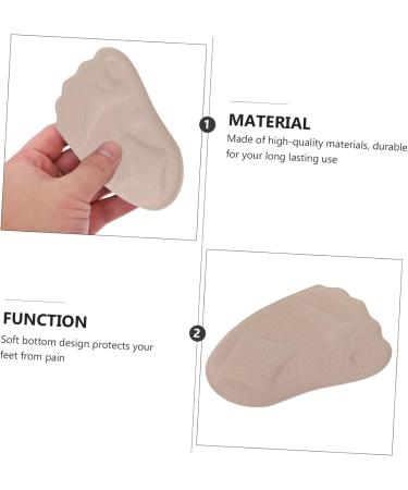 FRCOLOR 3 Pairs Half Size High Heel Inserts & Metatarsal Pads - Non-Slip & Breathable Insoles for Men's Shoes - Buy Online on GoSupps.com
