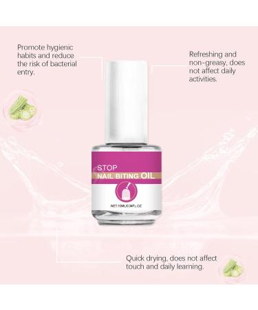 Wpsagek Anti Nail Biting Polish Bitter Oil Anti Nail Biting Polish | Nail Care No Bite Nail Polish Nail Biter Stopper Safe & Effective Solution Stop Biting Nails for Kids - Buy Online on GoSupps.com