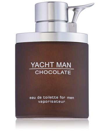 Myrurgia Yacht Man Eau de Toilette Spray for Men Chocolate 3.4 Ounce Chocolate 3.4 Fl Oz (Pack of 1)