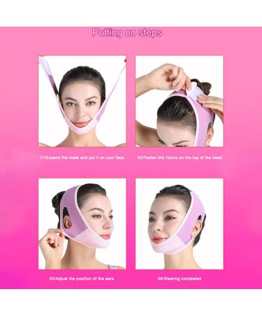 Double Chin Reducer Face Slimming Strap | Neck Lift Support & V Line Face Lifting Tape (Green) - Adjustable Compression Mask for Effective Double Chin Reduction - Buy Online on GoSupps.com