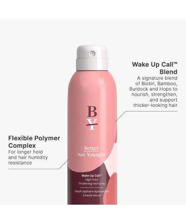 Better Not Younger Wake Up Call Volumizing Shampoo and Conditioner Style Memory Mousse and Thickening Spray Collection Sandalwood Sulfate Free Vegan for All Hair Types - Buy Online on GoSupps.com