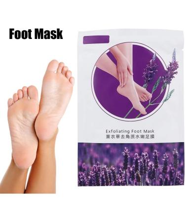 Weikeya Foot Peel Mask - Nourishing Lavender Oil Foot Masks for Dry Skin & Corn Removal | Unisex Foot Care Solution - Buy Online on GoSupps.com