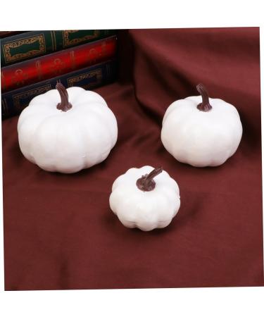 BRIGHTFUFU 12pcs Fake Fruit Home Kitchen Decoration halloween pumpkin decoration Realistic Foam Pumpkin fake mini pumpkins small foam pumpkins lifelike Pumpkin decor for home miniature props - Buy Online on GoSupps.com