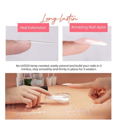 Beetles Nail Dip Powder Kit - Clear Dipping Powder with Base & Top Coat Activator for French Manicure & Nail Extension - Nail Art Kit for Beginners - Buy Online on GoSupps.com