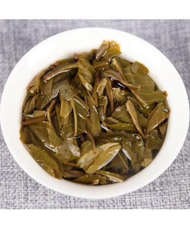 HQZM Yunnan Puerh Raw Tea Qizi Cake Tea Fresh Natural and Fragrant with Tea Aroma 357g - Buy Online on GoSupps.com
