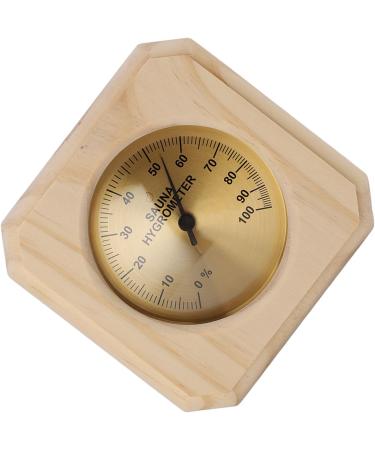 Sauna Hygrothermograph - Real-Time Humidity & Temperature Monitor | Accurate 5% | Ideal for Indoor Use - Buy Online on GoSupps.com