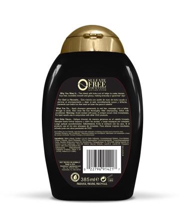 OGX Hydrate + Defrizz Kukui Oil Shampoo - 13 Ounce | Nourishing & Smooth Hair | International Shipping Available - Buy Online on GoSupps.com