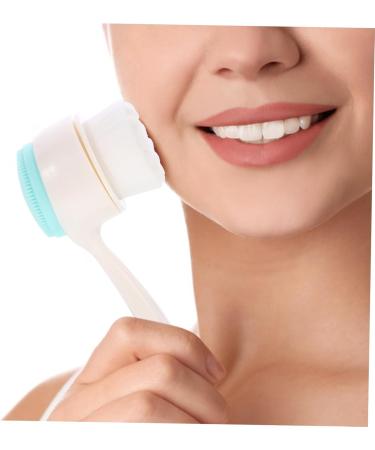 Healeved Manual Face Brush Face Washing Cleaner Pore Deep Cleansing Brush Face Scrubber Face Brush with Holder Facial Cleansing Tool Face Cleaning Brush Facial Brush Facial Cleansing Brush - Buy Online on GoSupps.com