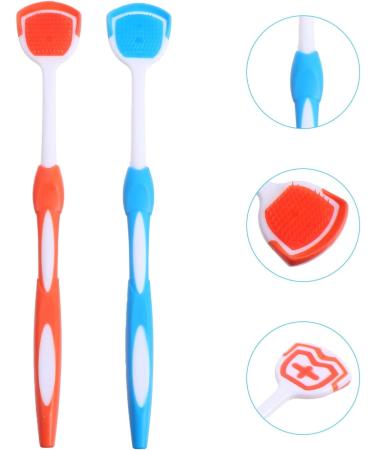 FARUTA 2-Pack Tongue Scraper Cleaner - Effective Oral Hygiene Tool for Adults - Buy Online on GoSupps.com