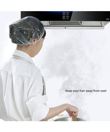 200 Pcs Disposable Shower Caps - Waterproof Clear Large Hair Cap for Women - Ideal for Spa, Home, Hotel, and Salon Use - Portable Travel Essential - Buy Online on GoSupps.com