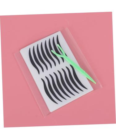 Healeved 240 Pairs Double Eyelid Tape Self Adhesive Eyeliner Makeup Tape Eyeshadow Sticker Eyeliner Black - Buy Online on GoSupps.com