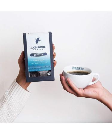 La Colombe Corsica Dark Roast Drip Grind Caf moulu Notes de chocolat boulangerie vin rouge et pices 340 ml (lot de 4) Corse 12 g (Lot de 4) - Buy Online on GoSupps.com