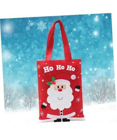 GLEAVI Chocolate Candies Pattern for Cartoon Santa Christmas Bags Portable Tote Favors Party Claus - Buy Online on GoSupps.com