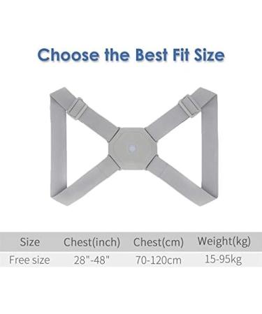Intelligent Posture Corrector Electronic Reminder Back Support Adjustable Smart Brace Support Belt Shoulder Training Belt Octagon - Buy Online on GoSupps.com