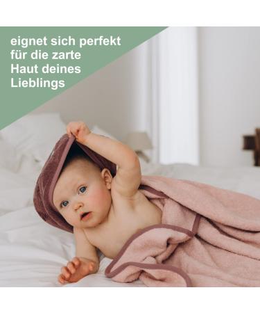 Personalized Wolimbo Hooded Towel for Baby & Children - Light Blue 100x100 cm - Custom Name & Motif - International Shipping Available - Buy Online on GoSupps.com