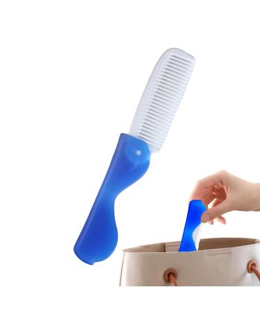 Generic manual travel toothbrush foldable toothbrush manual brushing your teeth portable toothbrush for adults and children dental care for camping vacation short trips hospital stays comb
