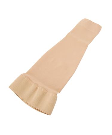 Lymphedema sleeves breathable seamlessly woven high elasticity keeps the blood circulation upright low-compression sleeves for home use (L)