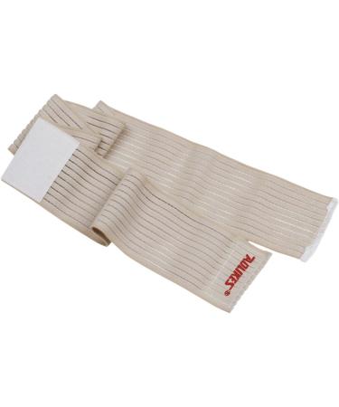 Elastic Knee Compression Bandage Wrap Support - Reduce Swelling & Aid Recovery for Legs Thighs Ankle & Elbow - 90cm Beige - Buy Online on GoSupps.com