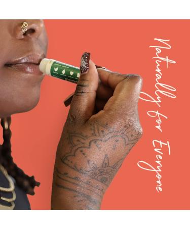 Herb N Eden Peppermint Lip Balm Pack of 3 | Moisturizing and Soothing for Dry Chapped Lips | 100% Natural Ingredients | Essential Oils - Buy Online on GoSupps.com