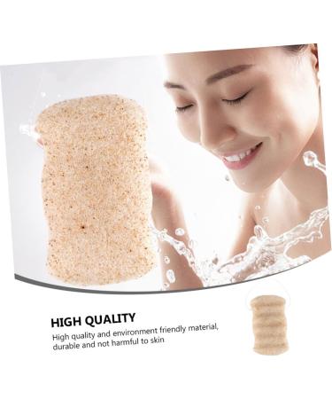 Didiseaon 1pc Bath Cotton Shower Sponge Face Tools for Skincare Beach Brush Sand Remover Scrub Sponge for Face Remove Makeup Skin Care Tools Facial Sponge Gum Clean - Buy Online on GoSupps.com